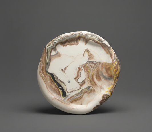 Charola de Jesmonita | Estilo Marmol Tierra