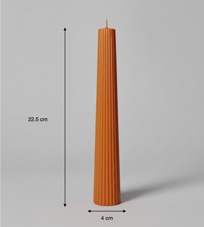 Velas Pilar Cónico | Colección Otoño